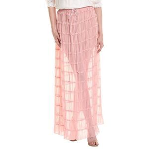 Estellina Womens  Maxi Skirt, Pink